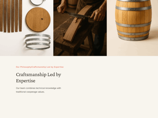 Barrel Showroom — Website Concept & Development