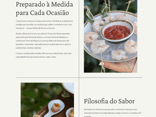 Delicat — Brand & Website Development